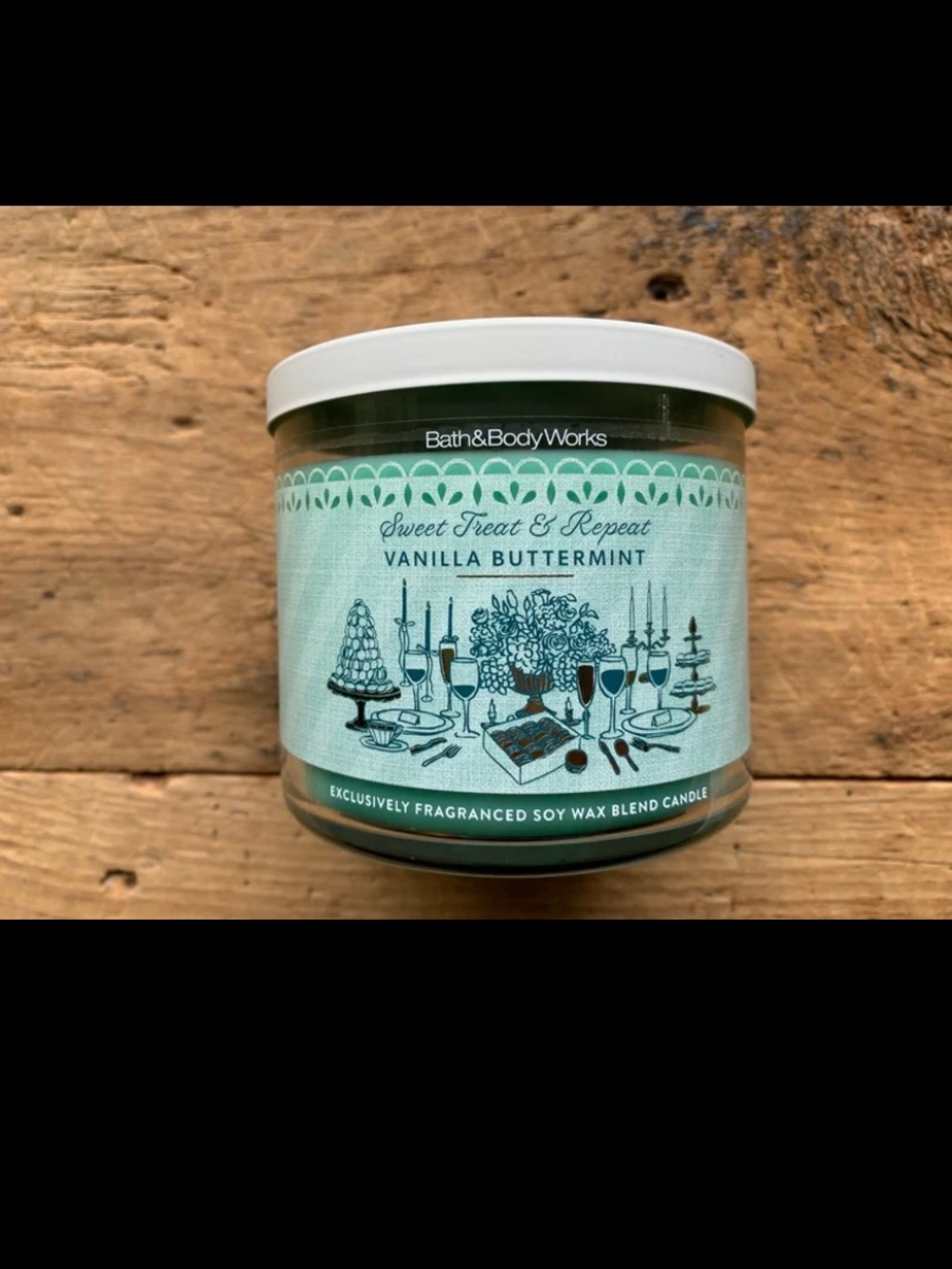 Vanilla Buttermint Bath & Body Works Candle